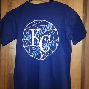 Kids Blue Graphic T-Shirt